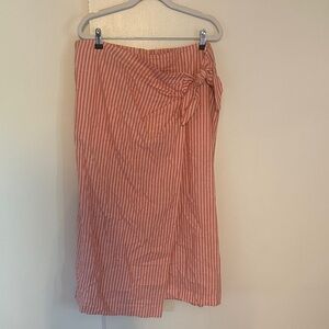 Universal Thread Pink Striped Maxi Skirt